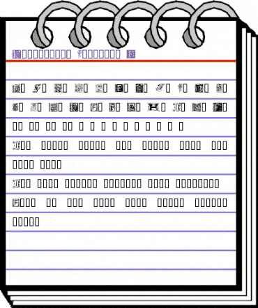 Ornamental Initials F Regular animated font preview