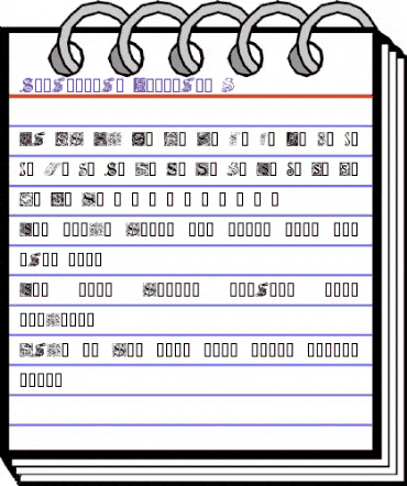 Ornamental Initials S Regular animated font preview