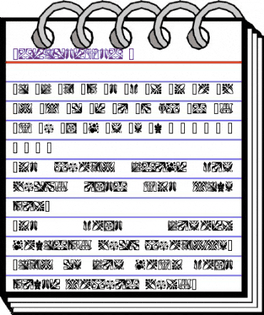 Ornamenter 6 Regular animated font preview