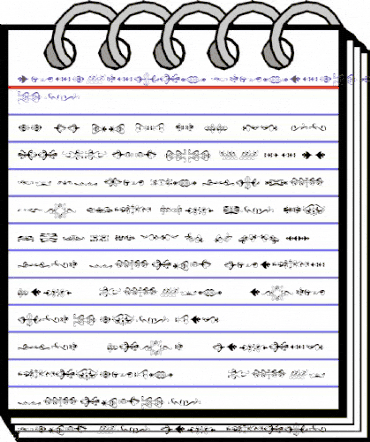 Ornamentis_PersonalUseOnly Regular animated font preview