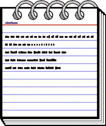 Otherman Regular animated font preview Otherman Regular animated font preview