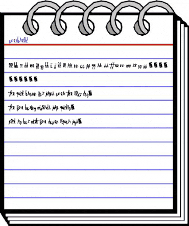 OvenBread Regular animated font preview