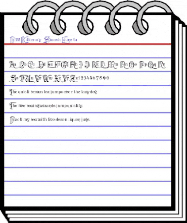 P22 Kilkenny Swash Eureka animated font preview P22 Kilkenny Swash Eureka animated font preview