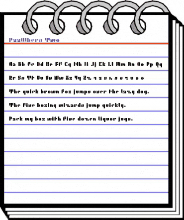 P22Albers Regular animated font preview