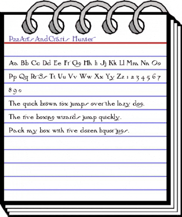 P22ArtsAndCrafts Hunter animated font preview P22ArtsAndCrafts Hunter animated font preview