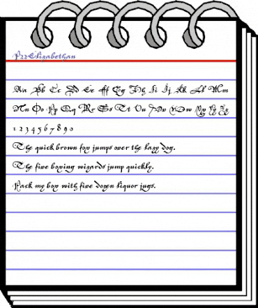 P22Elizabethan Regular animated font preview P22Elizabethan Regular animated font preview