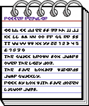 Paccer Regular animated font preview Paccer Regular animated font preview