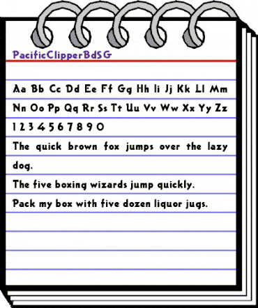 Pacific Regular animated font preview Pacific Regular animated font preview