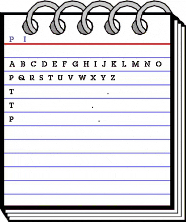 Pack'In Regular animated font preview Pack'In Regular animated font preview