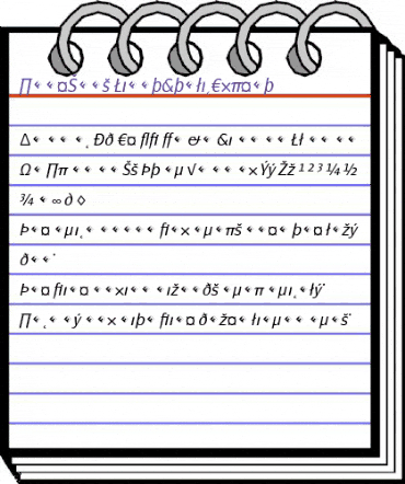 PageSans-LightItalicExpert Regular animated font preview