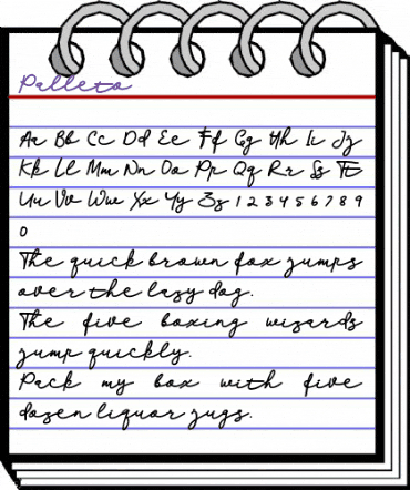 Palleto Bold animated font preview