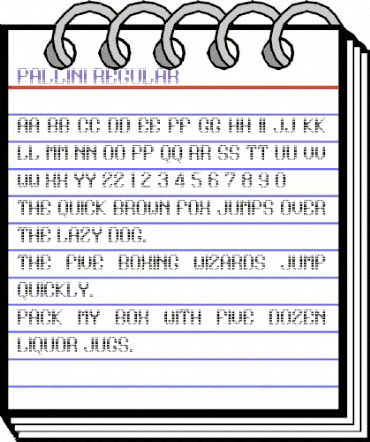 pallini Regular animated font preview pallini Regular animated font preview