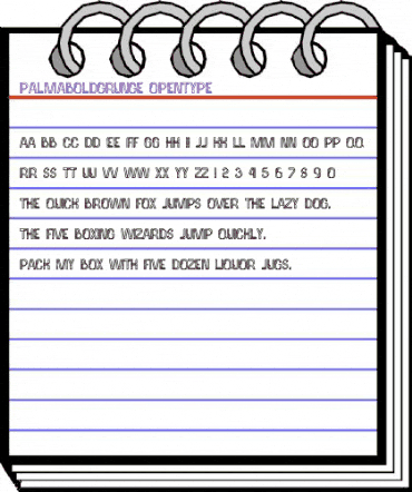 Palma Bold Grunge Bold Grunge animated font preview Palma Bold Grunge Bold Grunge animated font preview