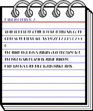 Pancake Mango 2 Regular animated font preview