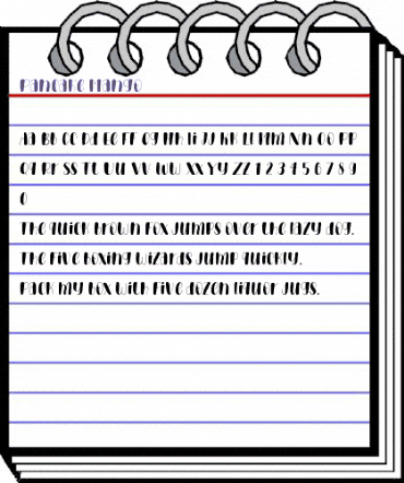 Pancake Mango Regular animated font preview