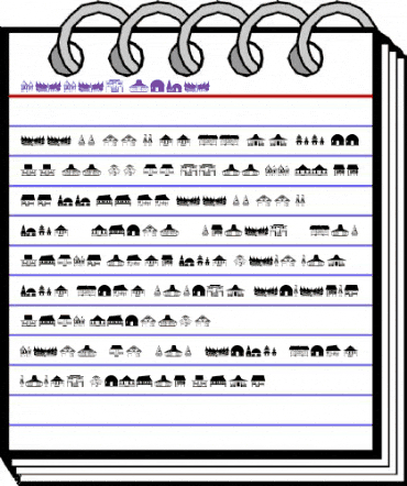 Papan Kita Regular animated font preview