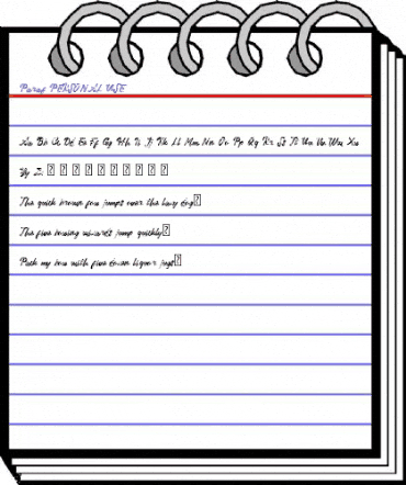 Paraf Regular animated font preview Paraf Regular animated font preview