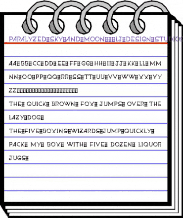 Paralyzed sky and moon Grunge animated font preview Paralyzed sky and moon Grunge animated font preview