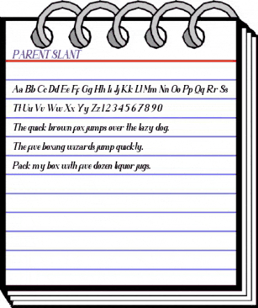 SINGGEL PARENT TYPE FACE Regular animated font preview