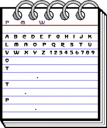 ParisMetro Wd Regular animated font preview ParisMetro Wd Regular animated font preview