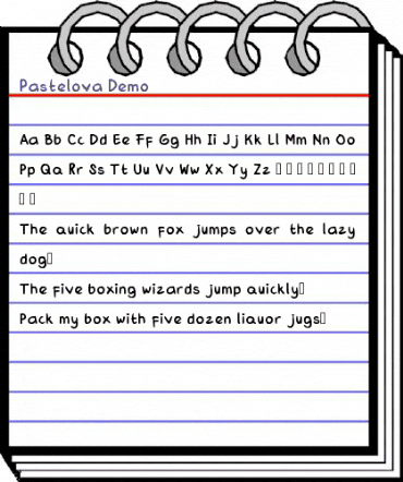 Pastelova Demo Demo animated font preview Pastelova Demo Demo animated font preview