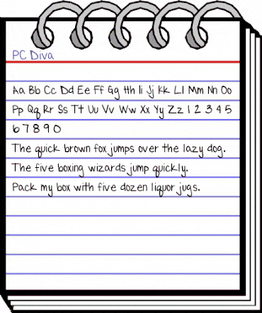 PC Diva Regular animated font preview PC Diva Regular animated font preview