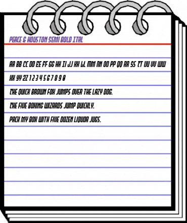 Peace & Houston Semi-Bold Ital Regular animated font preview Peace & Houston Semi-Bold Ital Regular animated font preview