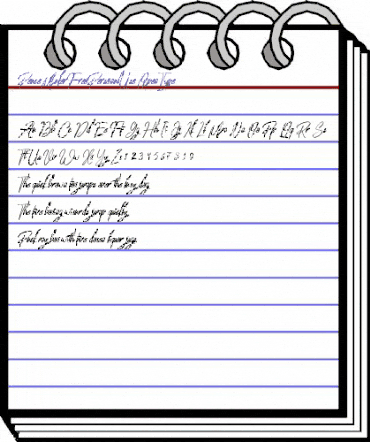 Peace Maker Free Personal Use Regular animated font preview