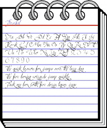 Persifal Normal animated font preview Persifal Normal animated font preview