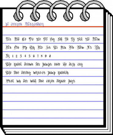 pf_dragon_Magdeburg Regular animated font preview