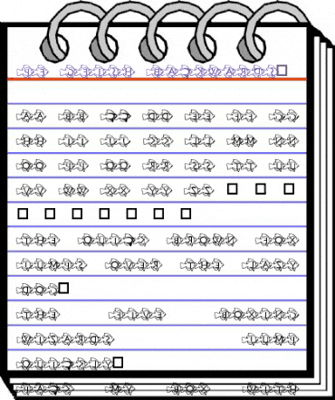 pf_gfish_backwards1 Regular animated font preview