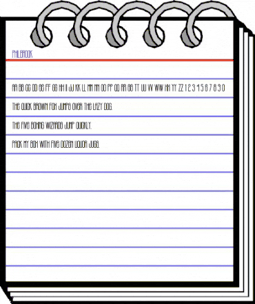 PHILBROOK Regular animated font preview PHILBROOK Regular animated font preview