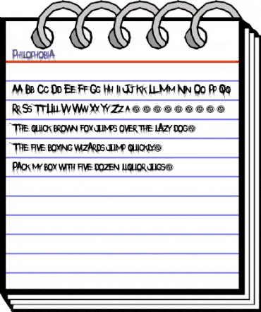 Philophobia Regular animated font preview Philophobia Regular animated font preview