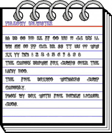 Phlegmy Kilmister Regular animated font preview