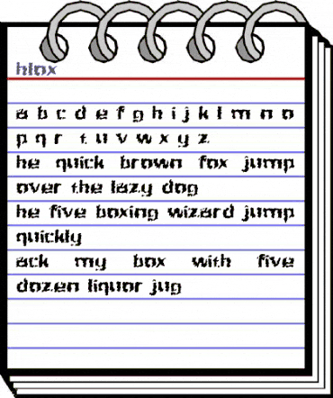 New Regular animated font preview