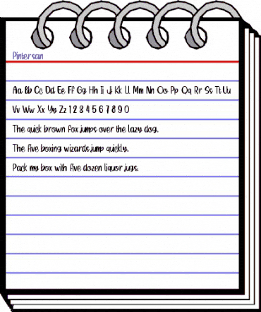 Pintersan Regular animated font preview Pintersan Regular animated font preview