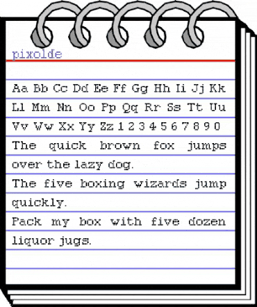 pixolde Regular animated font preview pixolde Regular animated font preview