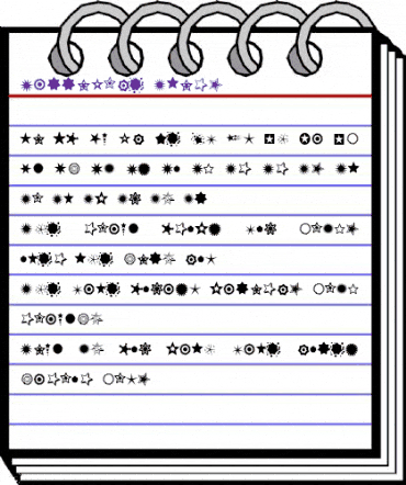 PizzaDude Stars Regular animated font preview PizzaDude Stars Regular animated font preview