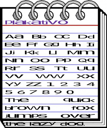 plakativo Regular animated font preview plakativo Regular animated font preview