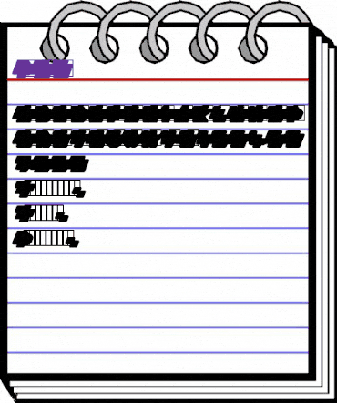 Platinum Sign Under Regular animated font preview Platinum Sign Under Regular animated font preview