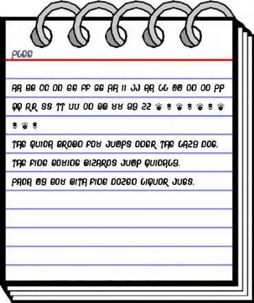 Plee Regular animated font preview