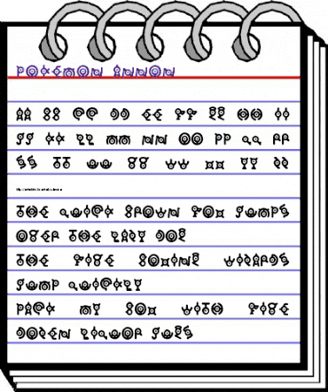 Annon Regular animated font preview