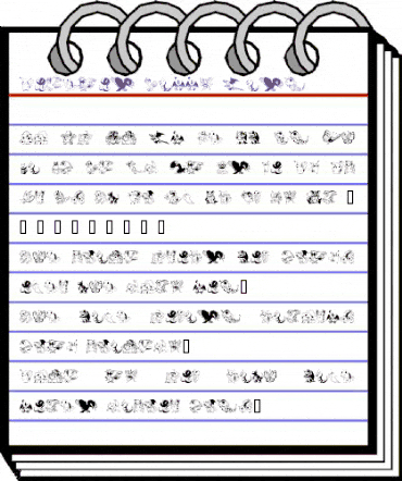 Pokemon Kiddy Ding Regular animated font preview