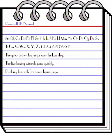 PramudDB Normal animated font preview PramudDB Normal animated font preview