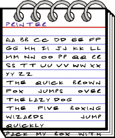 New Regular animated font preview