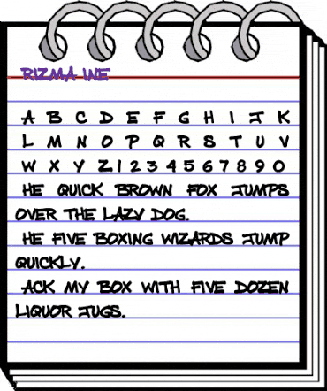 Prizma Fine Regular animated font preview