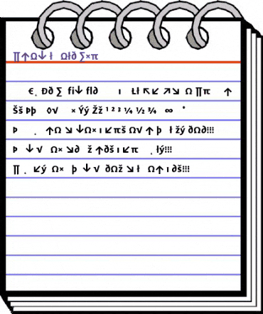 Profile Bold animated font preview