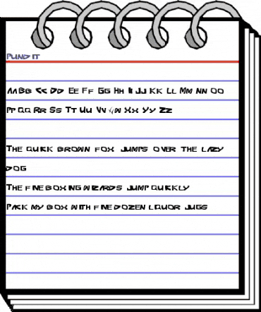 Pundit Regular animated font preview