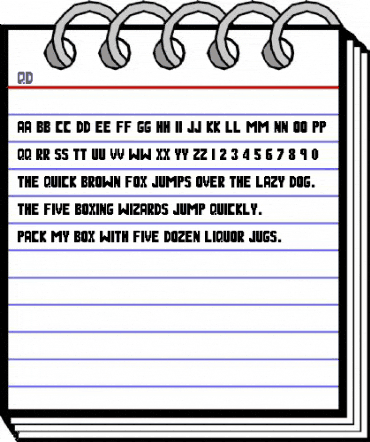 QD Medium animated font preview