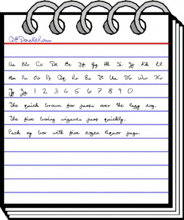 HandFont Regula animated font preview HandFont Regula animated font preview